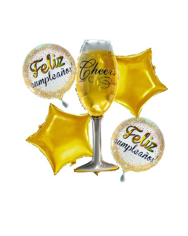 Globo champagne