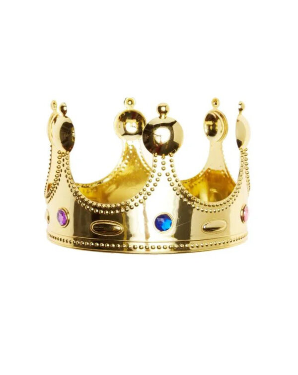 Corona tematica rey dorada