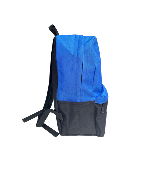 Mochila juvenil azul/negro