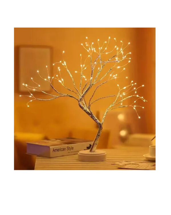 Arbol Bonsai Luz led Calido Lampara de mesa