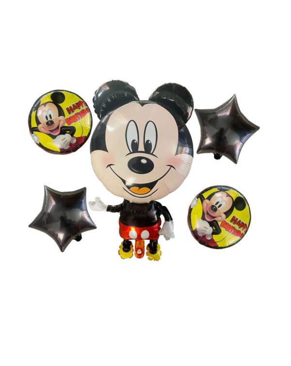 Set de 5 Globos de Mickey mouse